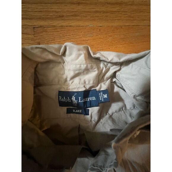 Polo Tan Button Down Shirt - Picture 4 of 4